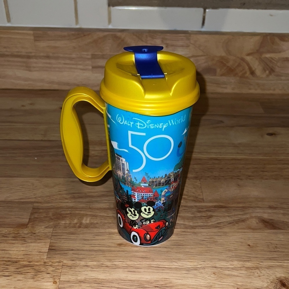 Disney Blue and Yellow 50th Anniversary Mug